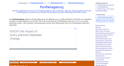 Desktop Screenshot of fuenftelregelung.info